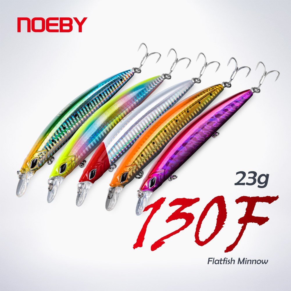 Fishing Lure Jerkbait - Noeby 5Pcs Fishing Lures 130mm 23g