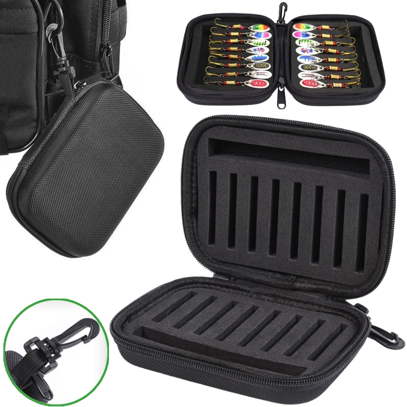 Fishing Lure Spinnerbait - Portable Fly Fishing Lure Spinner Spoon