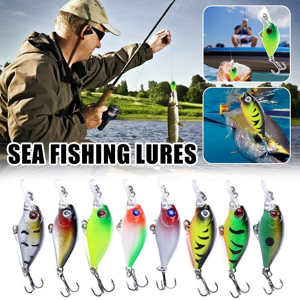 Fishing Lure Crankbait - 5cm Micro Crankbait Wobbles Jerkbait With