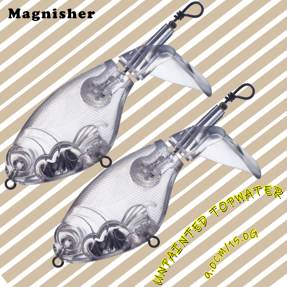 Fishing Lure Popper - Magnisher 10pcs/lot 9CM 15G Topwater Baits