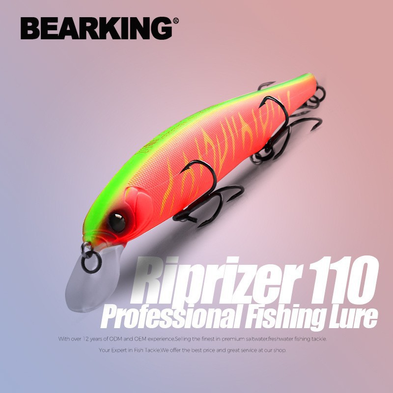 BEARKING Best Price Riprizer 1 - مراجعة Fishing Lure Jerkbait وسعره