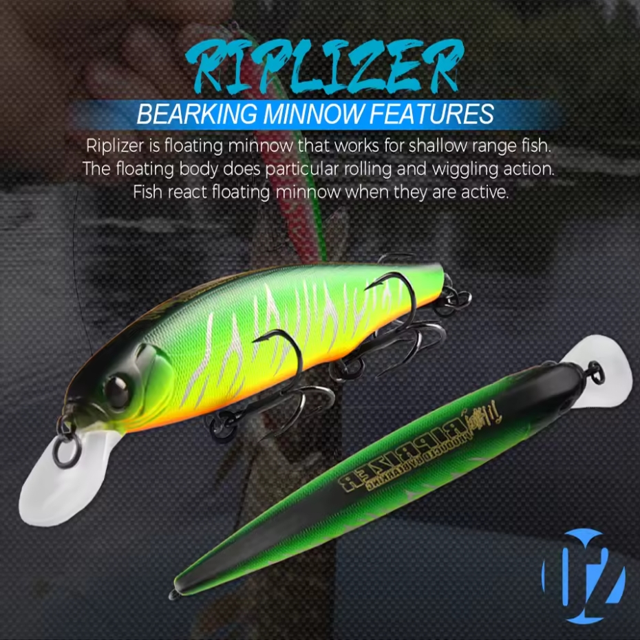 BEARKING Best Price Riprizer 1 - مراجعة Fishing Lure Jerkbait وسعره