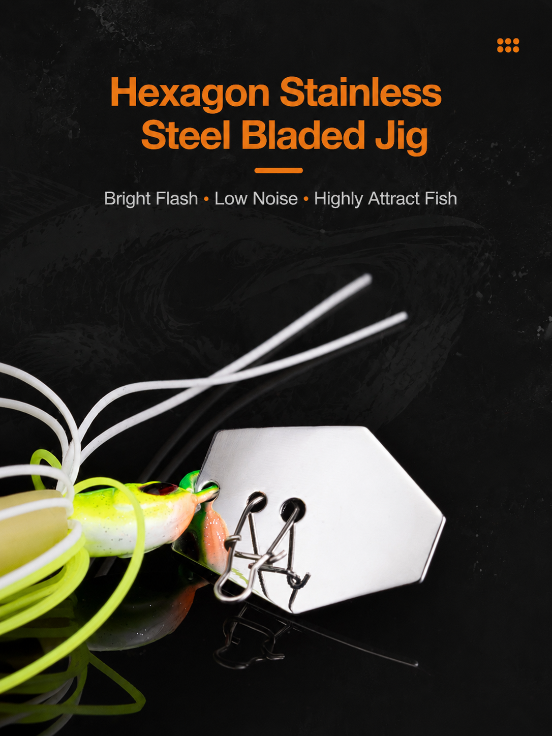 Spinnerbait Lure Set Silicone  - مراجعة Fishing Lure Blade Bait وسعره