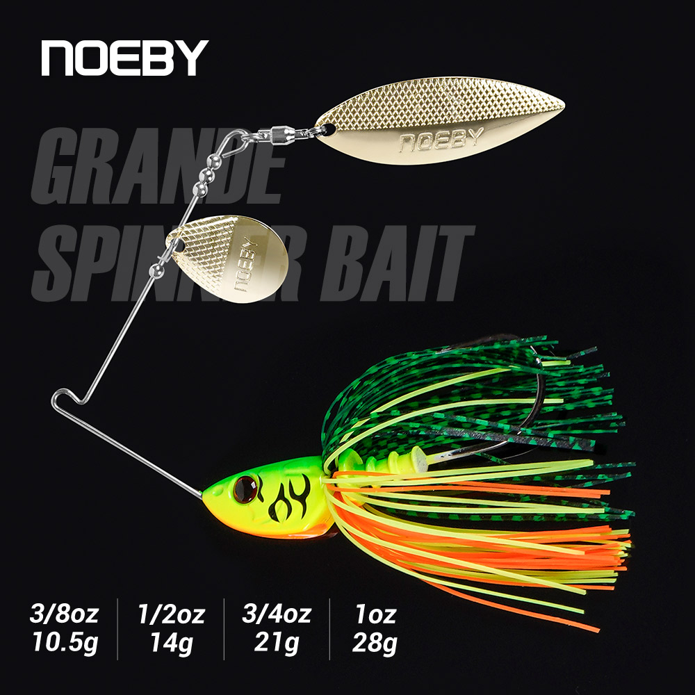 Noeby Spinnerbait 10.5g 14g 21 - مراجعة Fishing Lure Spinnerbait وسعره