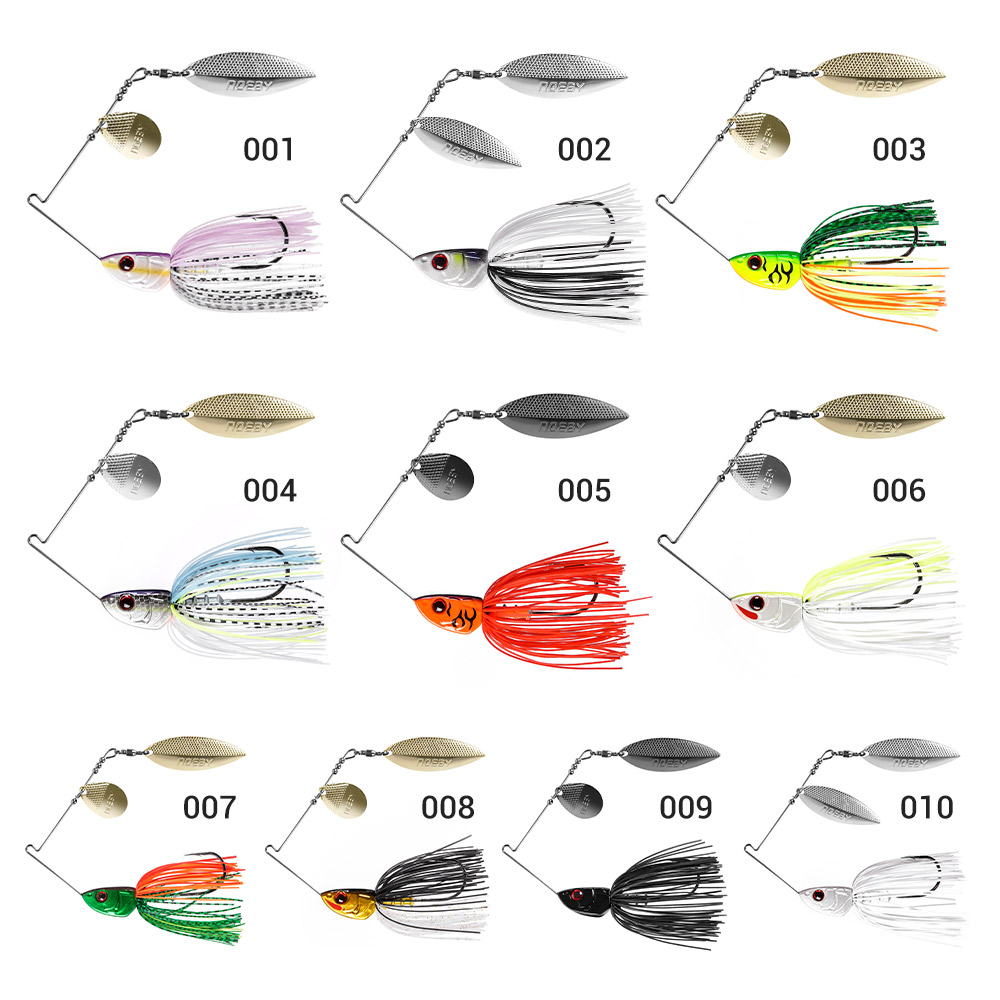 Noeby Spinnerbait 10.5g 14g 21 - مراجعة Fishing Lure Spinnerbait وسعره