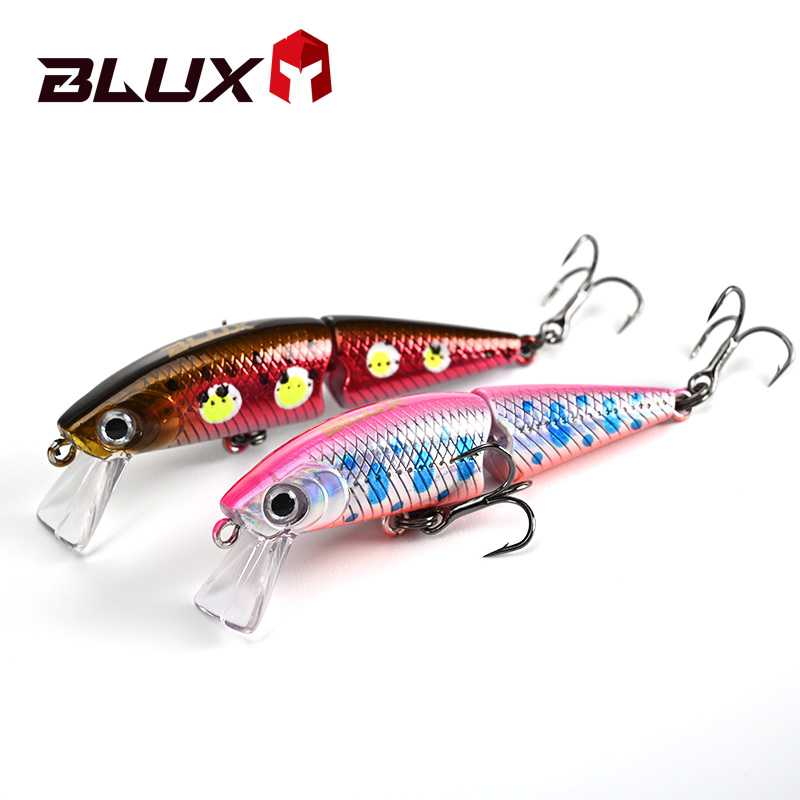 BLUX DR. Minnow Joint 50S Swim - مراجعة Fishing Lure Spinnerbait وسعره