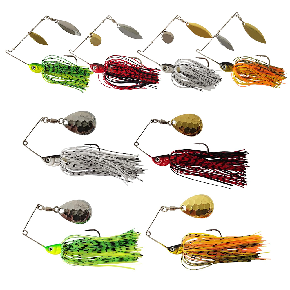 Eupheng Spinner Bait Spoon Wir - مراجعة Fishing Lure Buzzbait وسعره