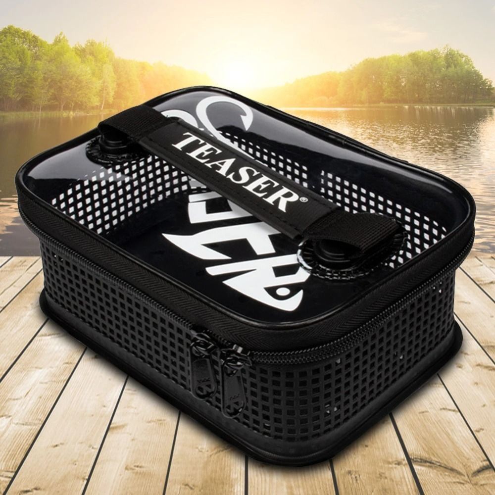 Jig Mesh Bag Lure Bait Storage - مراجعة Fishing Lure Jig وسعره