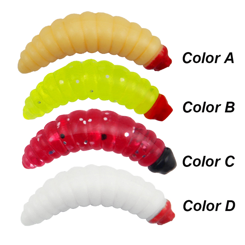 WESTBASS 20/50PCS Soft Larva S - مراجعة Fishing Lure Swimbait وسعره