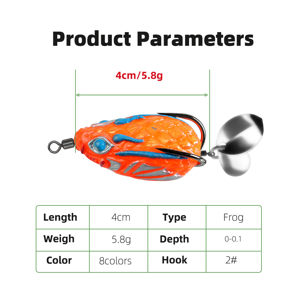 4cm/5.8g 1pc/8pcs Thai Style T - مراجعة Fishing Lure Blade Bait وسعره