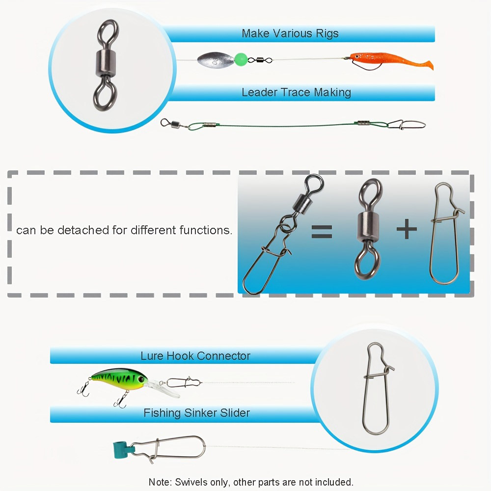 95/210 PCS Set Fishing Connect - مراجعة Fishing Lure Kit وسعره