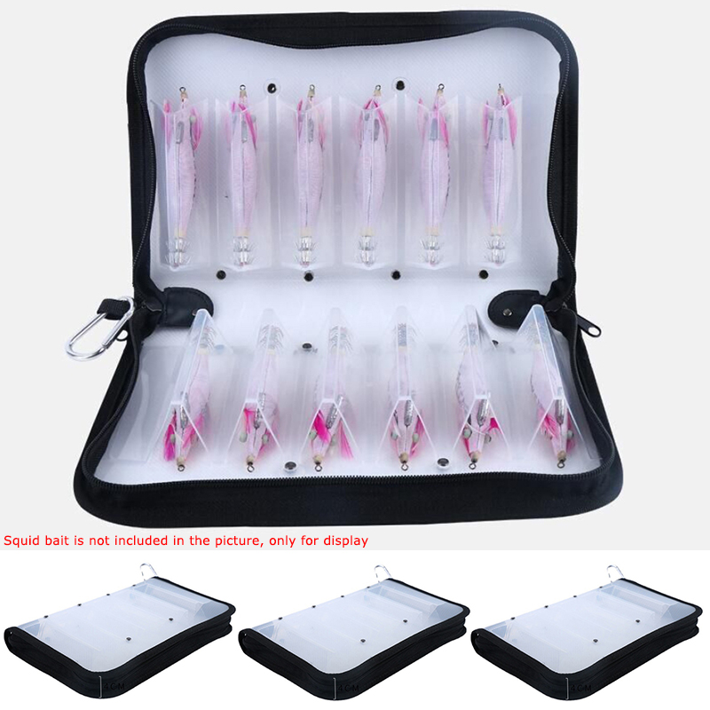 Plastic Transparent Visual Squ - مراجعة Fishing Lure Jig وسعره