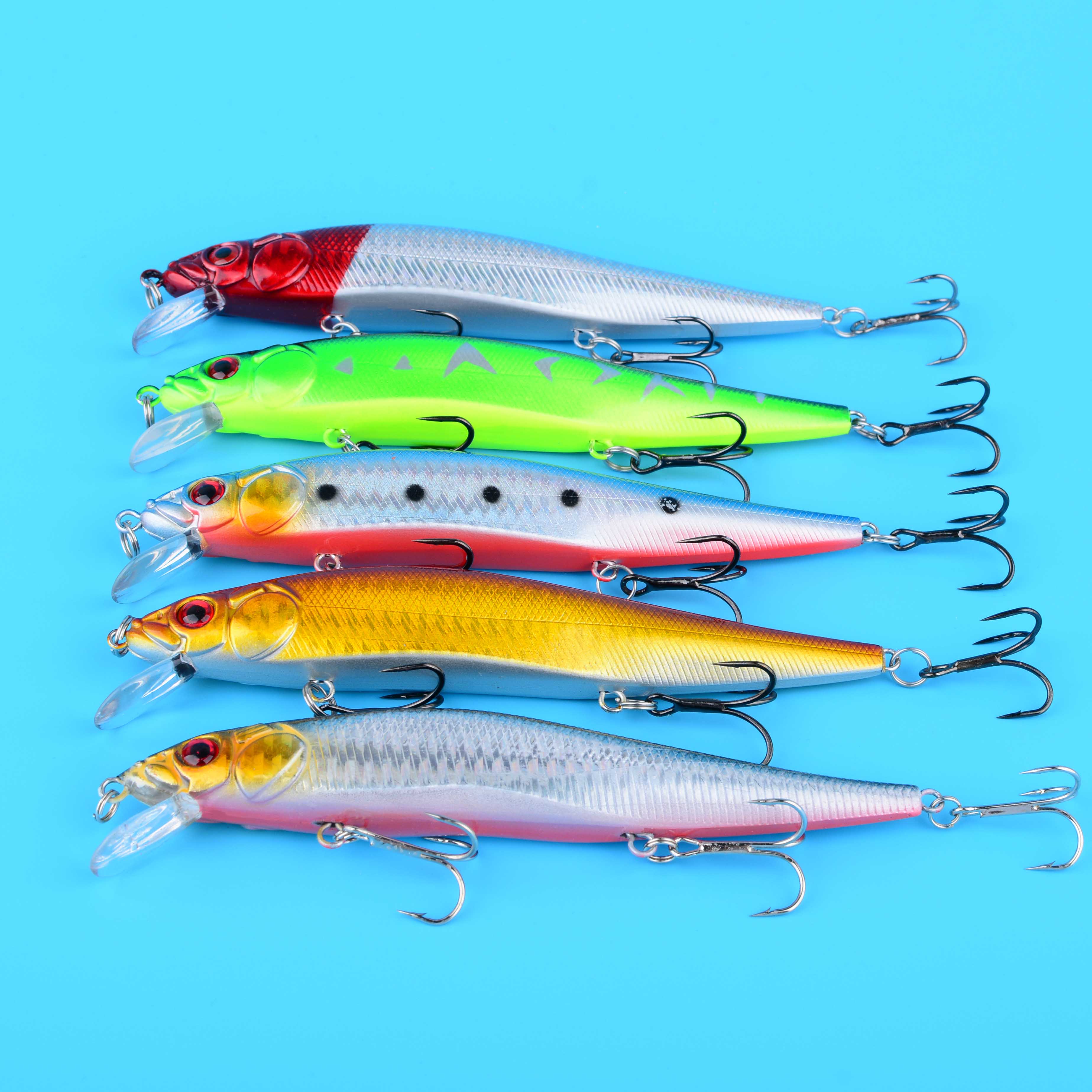 1pc Minnow Fishing Lure Floati - مراجعة Fishing Lure Jerkbait وسعره