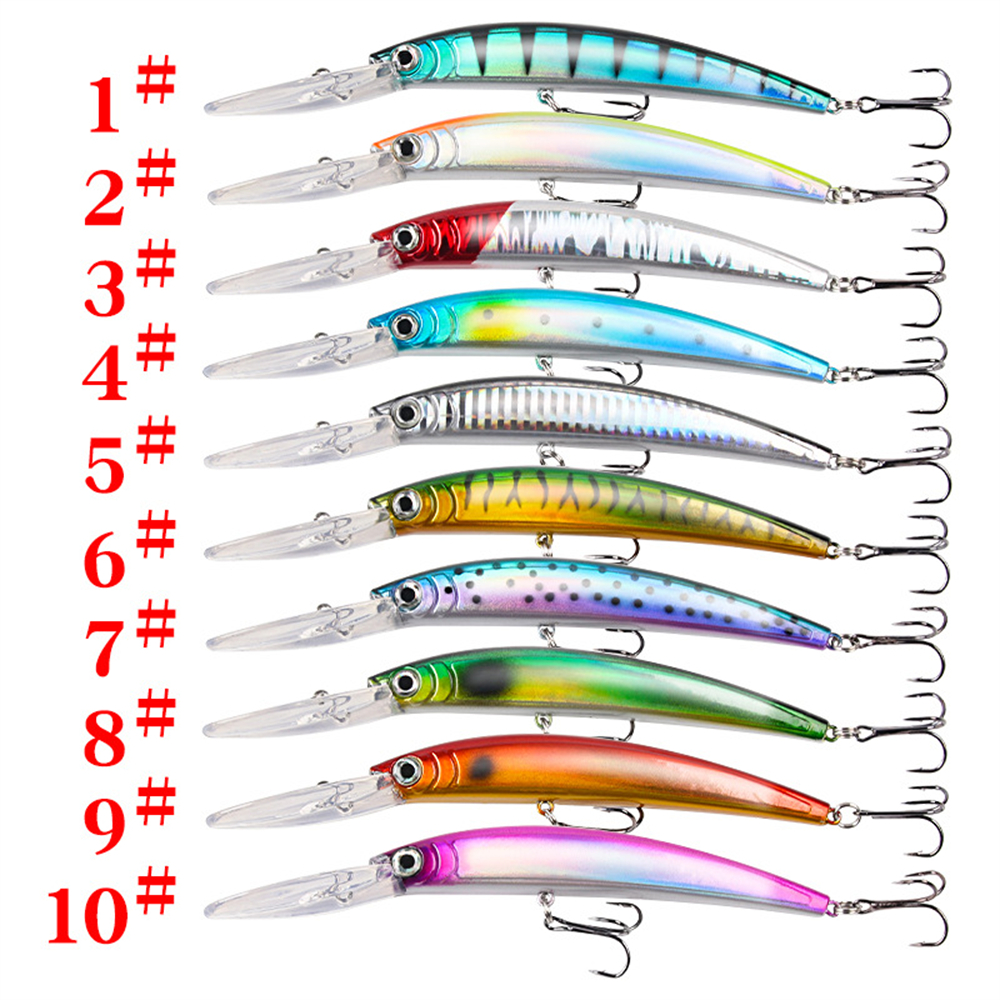 Long Tongue Minnow Fishing Lur - مراجعة Fishing Lure Buzzbait وسعره