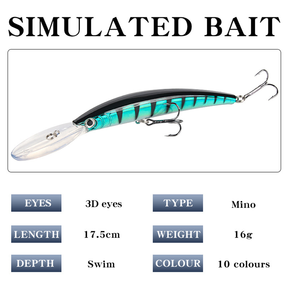 Long Tongue Minnow Fishing Lur - مراجعة Fishing Lure Buzzbait وسعره