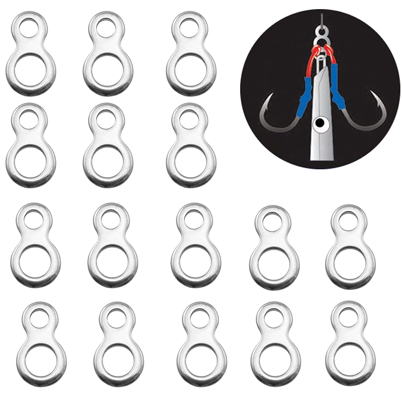 10-50Pcs Stainless Steel Fishi - مراجعة Fishing Lure Jig وسعره