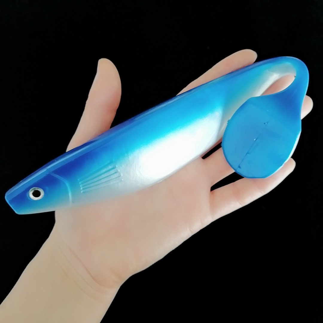 Swolfy 23cm 70g Saltwater Fish - مراجعة Fishing Lure Soft Plastic وسعره