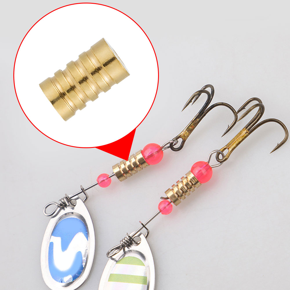 10PCS Fishing Spinner Bead Lur - مراجعة Fishing Lure Spinnerbait وسعره
