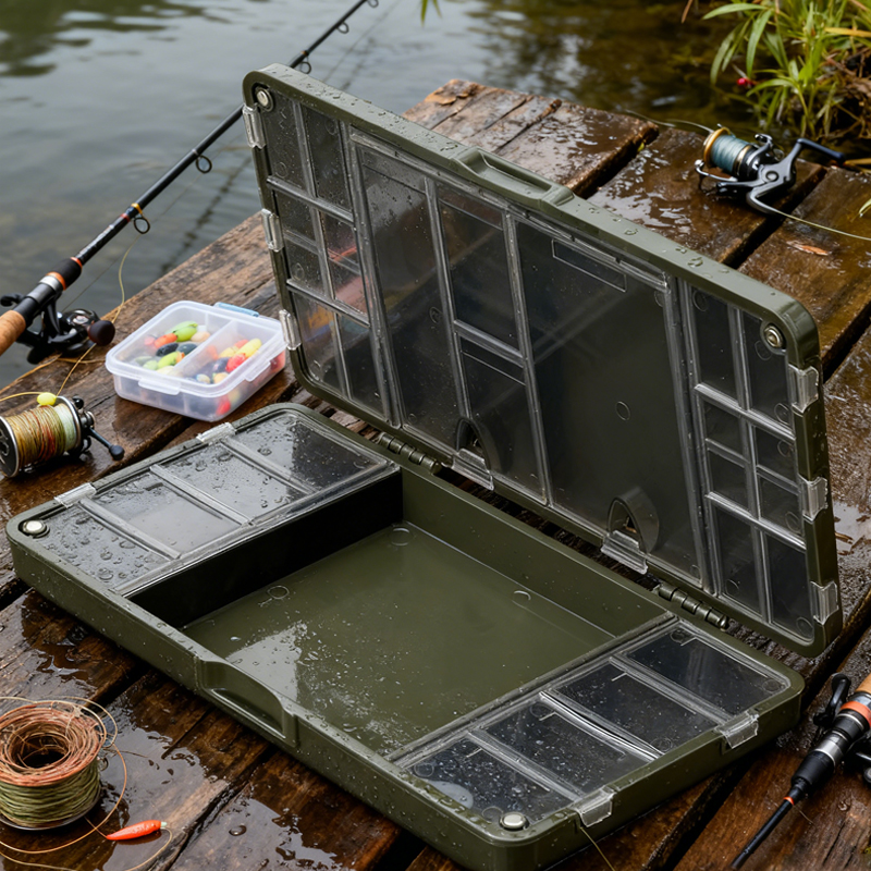 Large Capacity Hard PVC Tackle - مراجعة Fishing Lure Making Kit وسعره