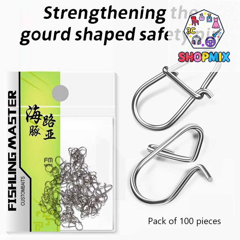 100Pcs Fishing Clips Fast Cran - مراجعة Fishing Lure Crankbait وسعره