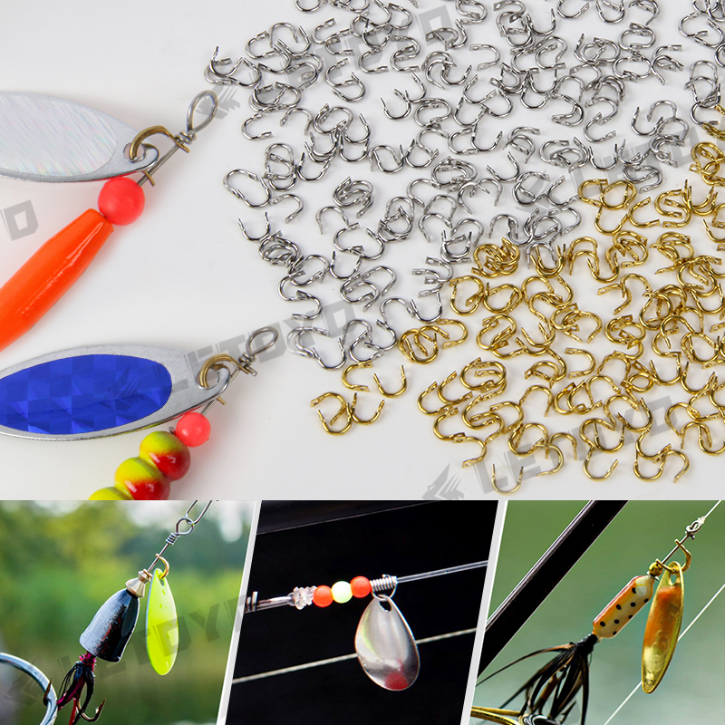 LETOYO 100pcs Folded Clevises  - مراجعة Fishing Lure Making Kit وسعره