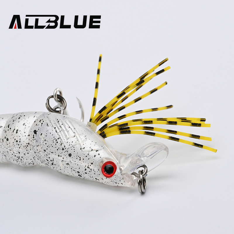 ALLBLUE 3D Flash Shrimp 70mm 7 - مراجعة Fishing Lure Buzzbait وسعره
