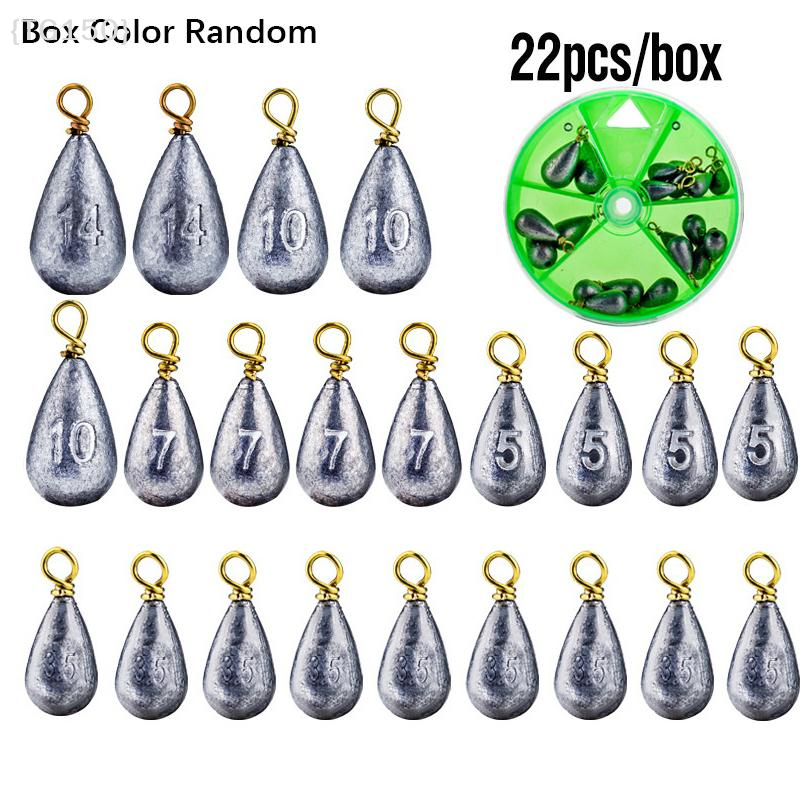 【TG150】22Pcs/Box Fishing Bait  - مراجعة Fishing Lure Box وسعره