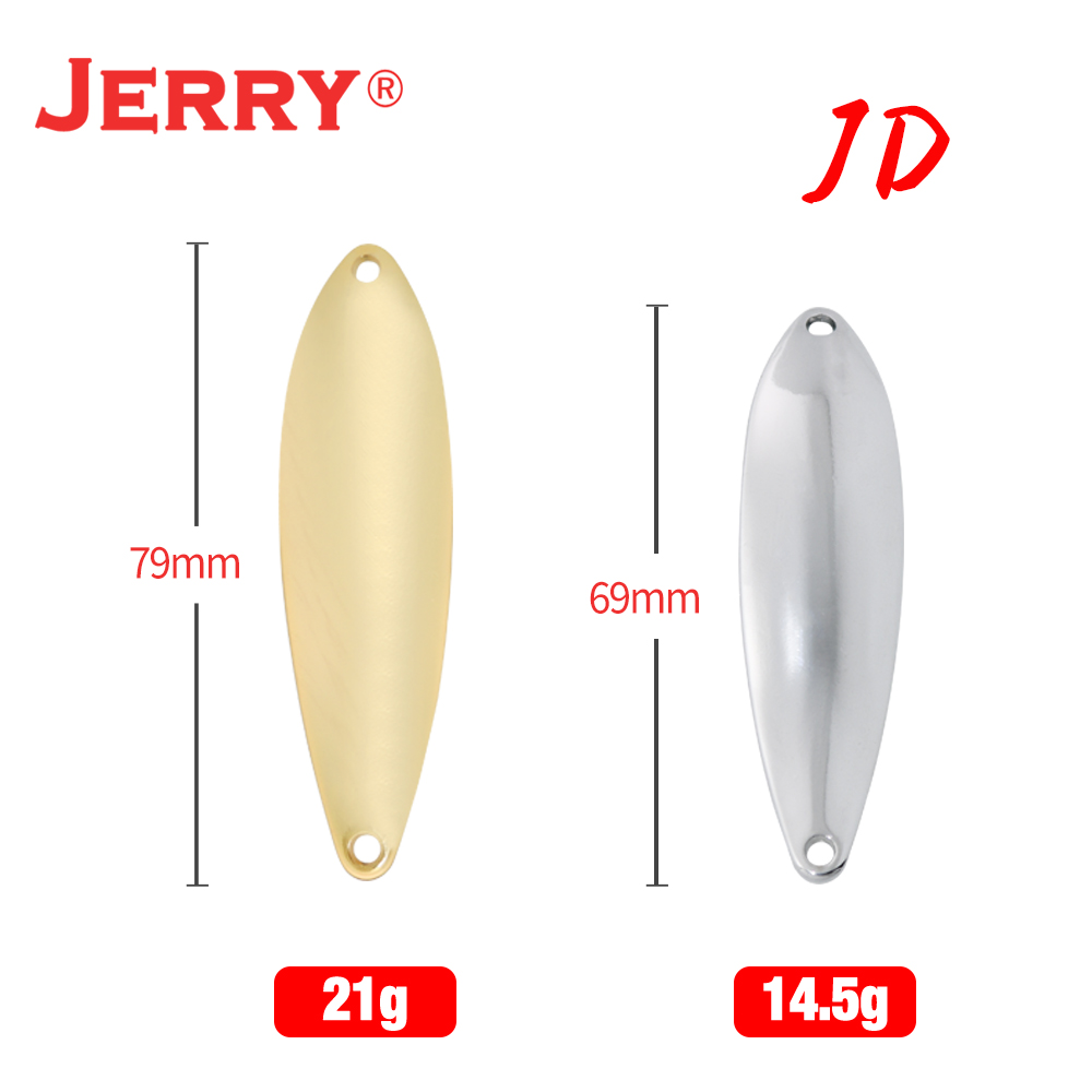 Jerry JD 14.5g 21g Unpainted S - مراجعة Fishing Lure Swimbait وسعره