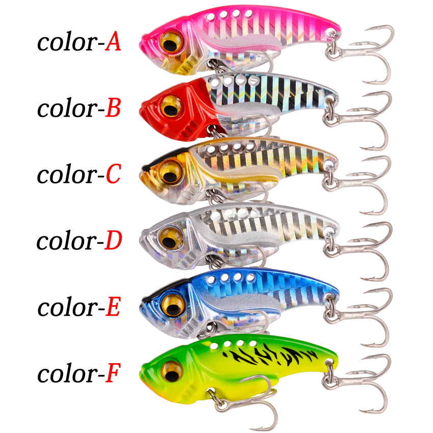 6pc/lot  7/10/15/20G Hard Meta - مراجعة Fishing Lure Blade Bait وسعره