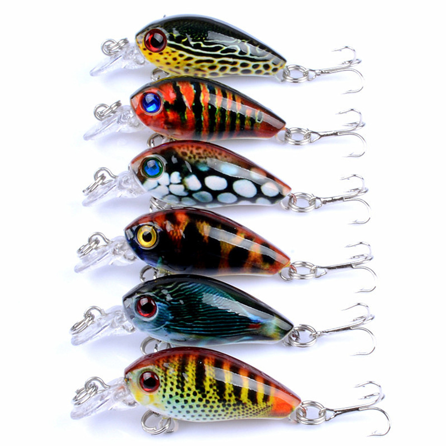 6pcs Floating Crankbaits Fishi - مراجعة Fishing Lure Making Kit وسعره