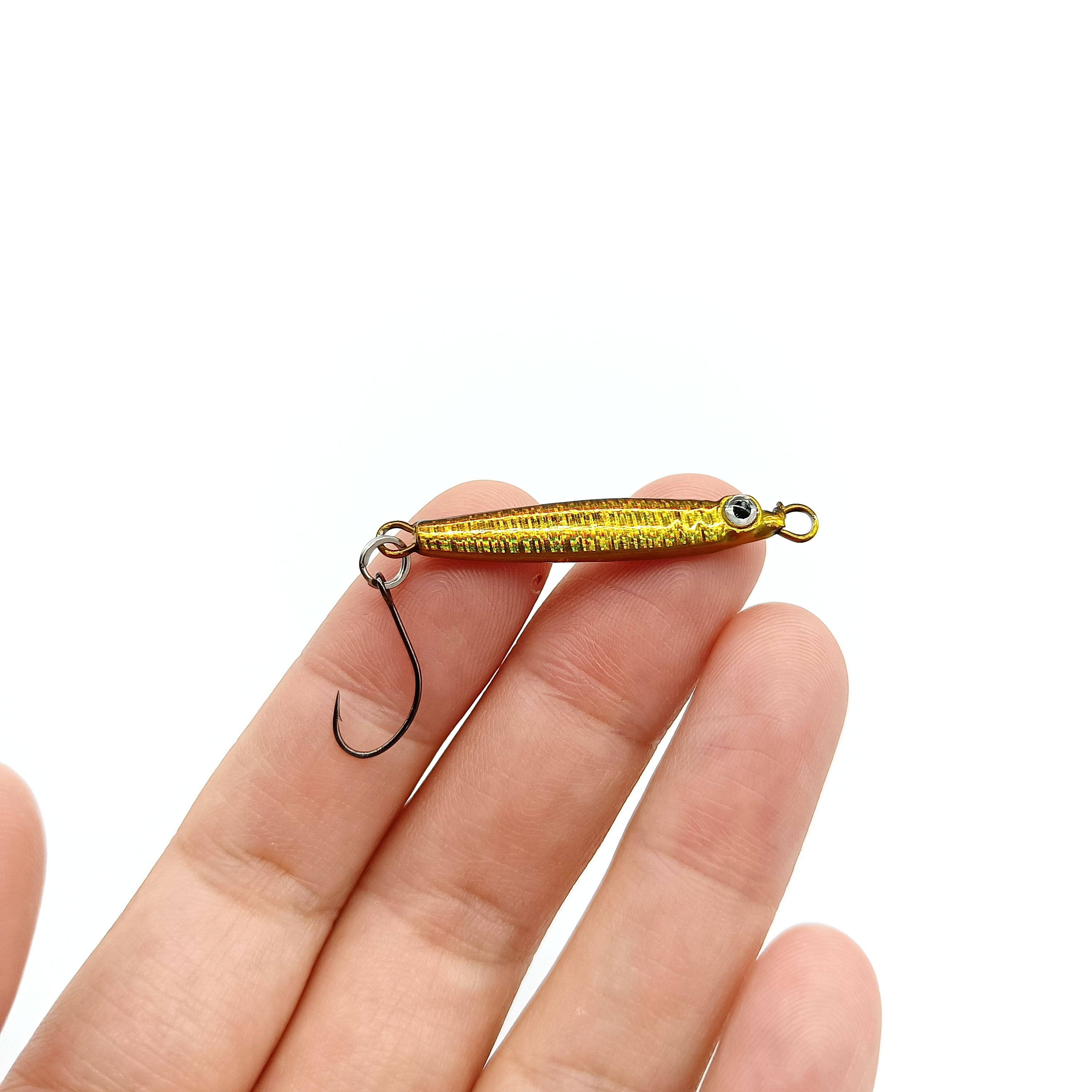 DUODUOYU 5PCS Mini  Metal Jig  - مراجعة Fishing Lure Spinnerbait وسعره