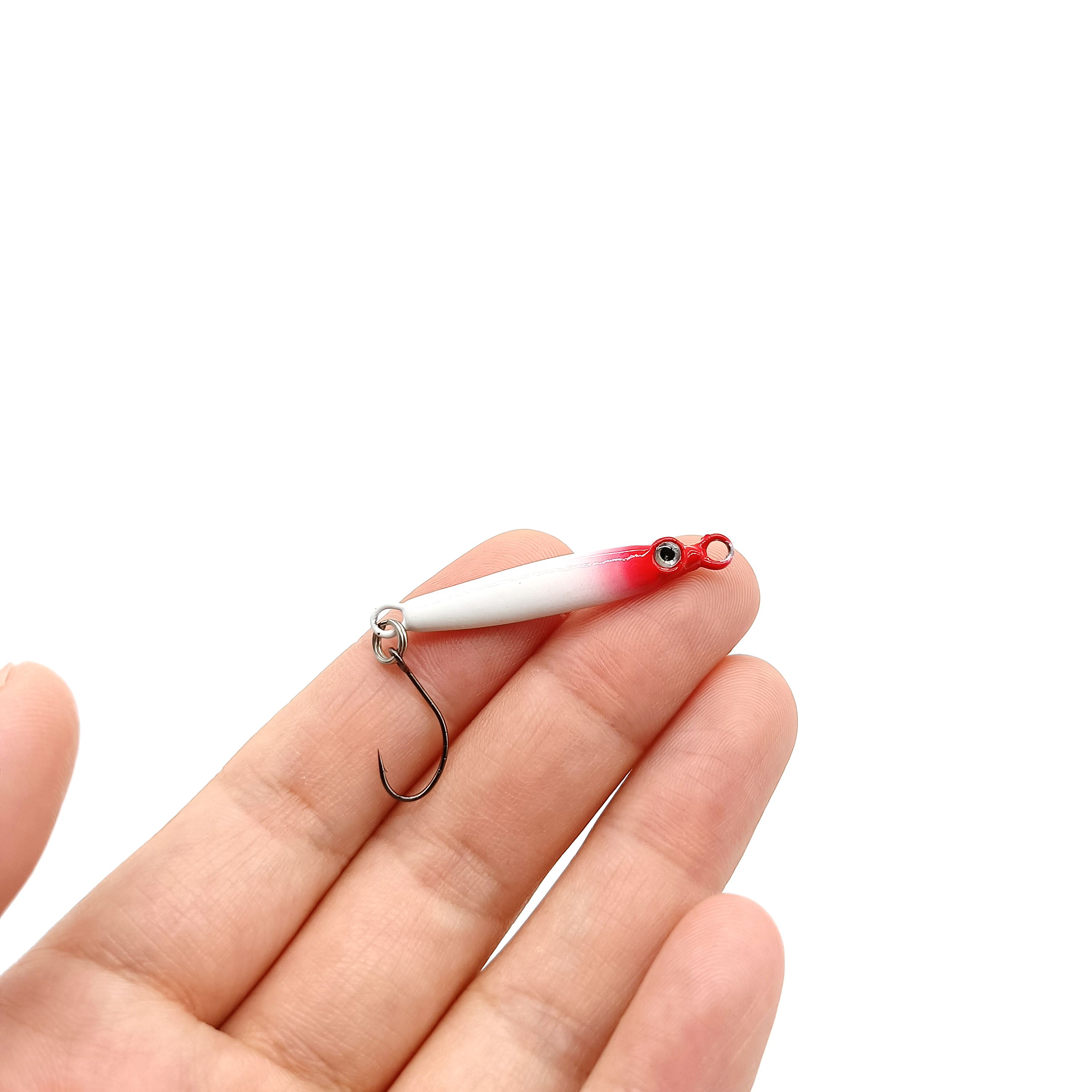DUODUOYU 5PCS Mini  Metal Jig  - مراجعة Fishing Lure Spinnerbait وسعره