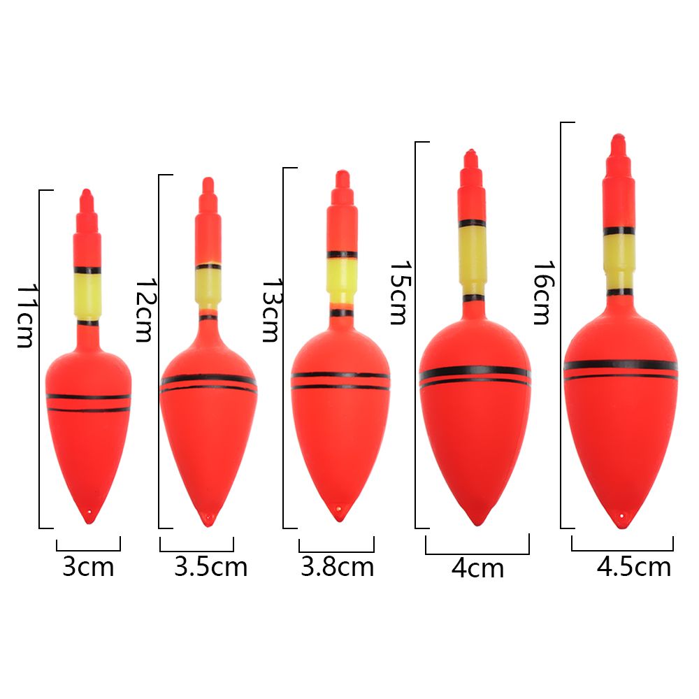 5pcs/set Plastic Fishing Float - مراجعة Fishing Lure Topwater وسعره