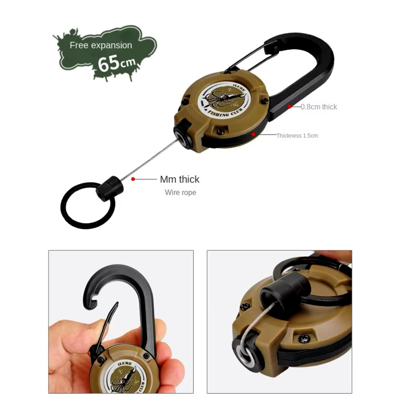 Squid Jig Hook Caps and Carabi - مراجعة Fishing Lure Accessories وسعره