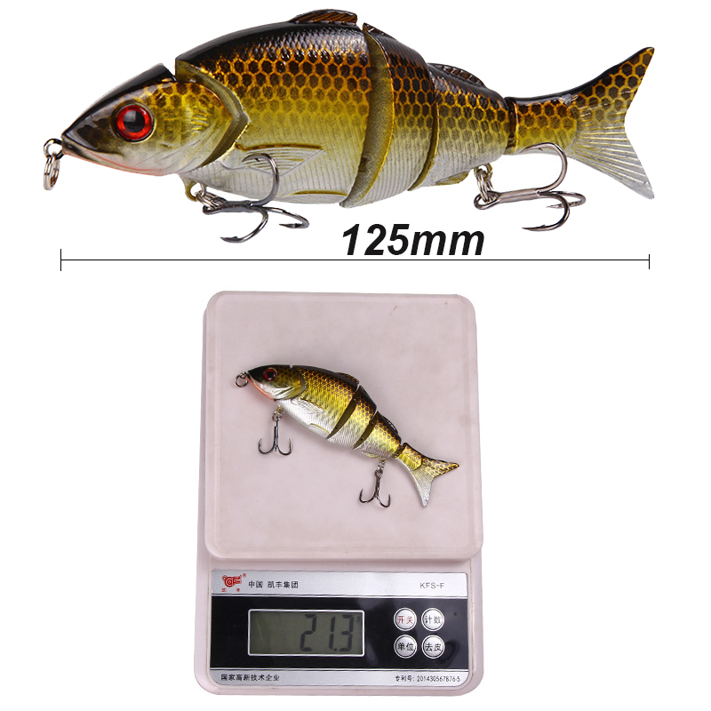 YUCONG 1PCS Minnow Fishing Lur - مراجعة Fishing Lure Swimbait وسعره