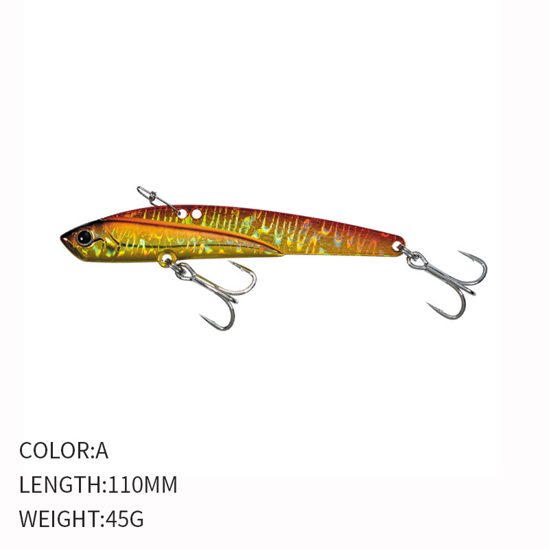 New Fishing Lure VIB 110MM 45G - مراجعة Fishing Lure Spinnerbait وسعره