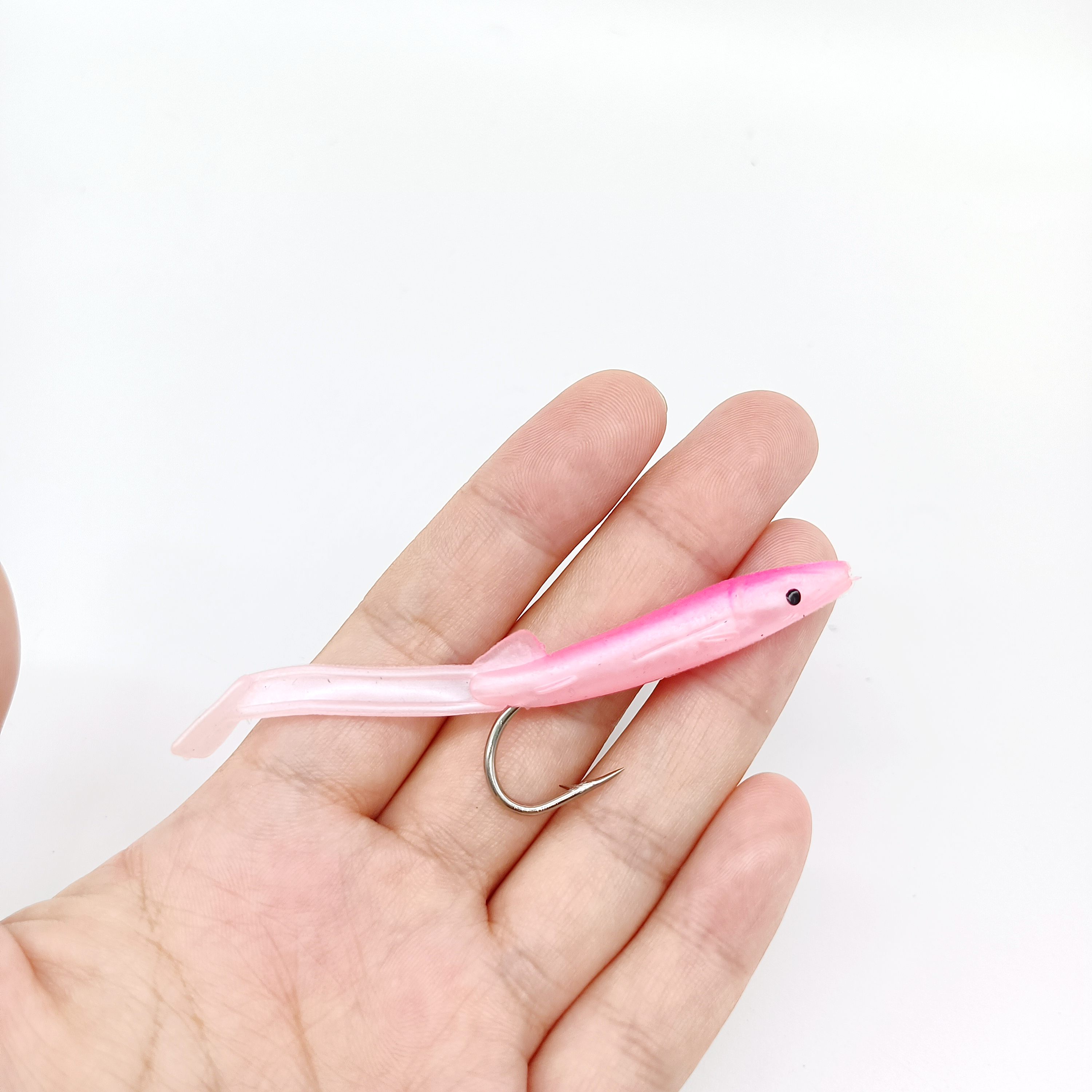 DUODUOYU 5PCS  Eel Soft Plasti - مراجعة Fishing Lure Soft Plastic وسعره