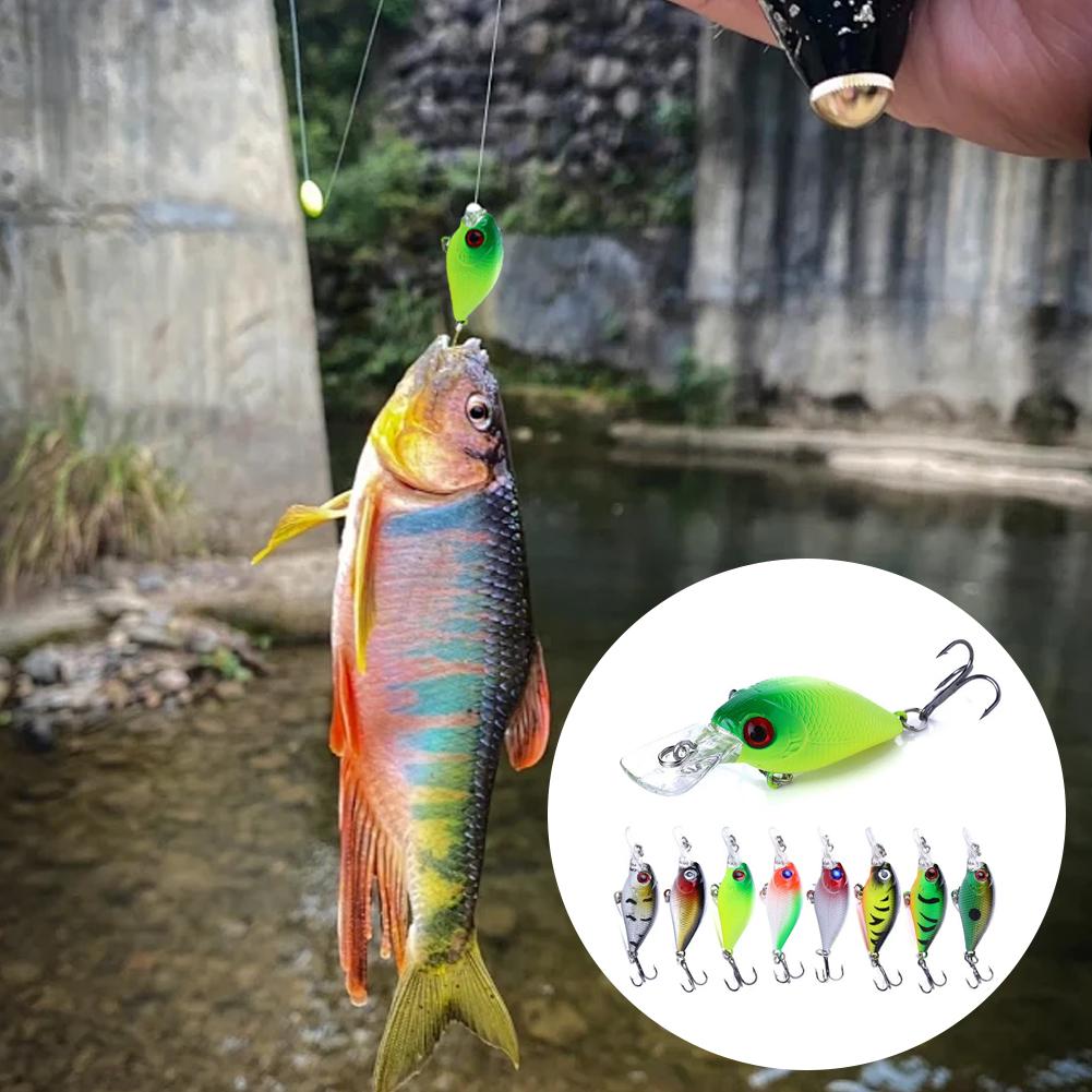 5cm Micro Crankbait Wobbles Je - مراجعة Fishing Lure Crankbait وسعره