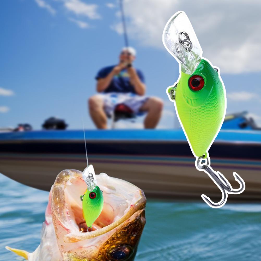 5cm Micro Crankbait Wobbles Je - مراجعة Fishing Lure Crankbait وسعره