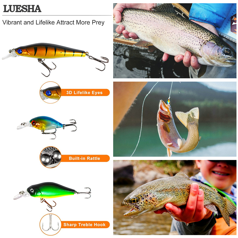 New 120PCS Fishing Lure Set So - مراجعة Fishing Lure Making Kit وسعره