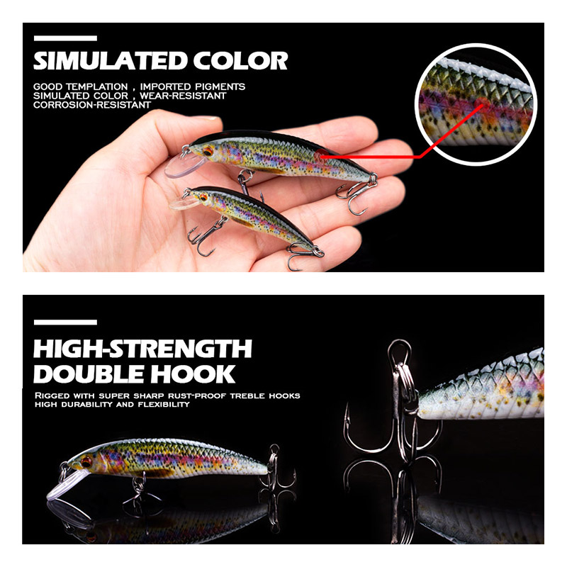 Agoie 3g 7g Popular Jerkbait M - مراجعة Fishing Lure Popper وسعره