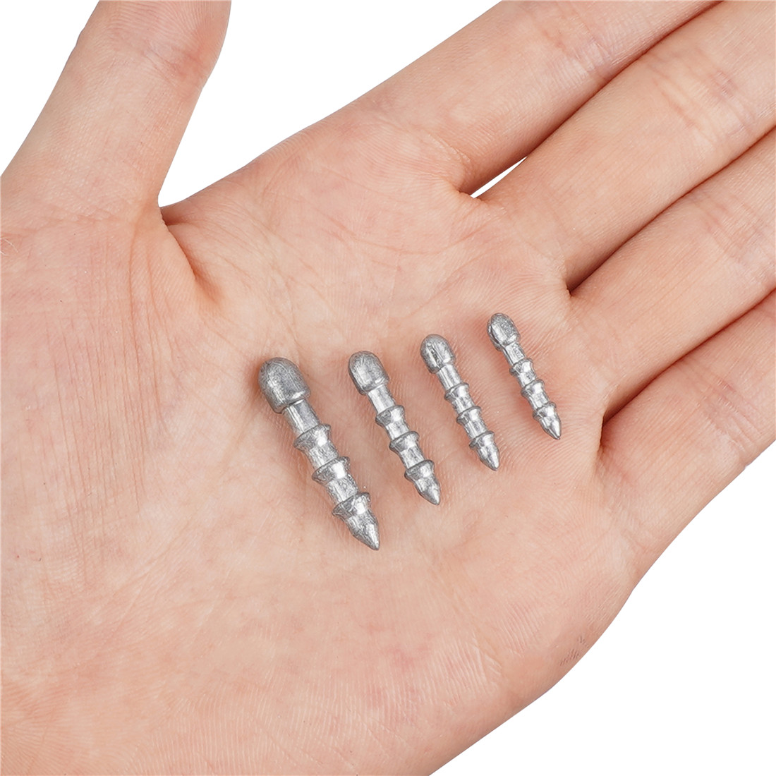 60PCS Nail weights Worm Fishin - مراجعة Fishing Lure Accessories وسعره