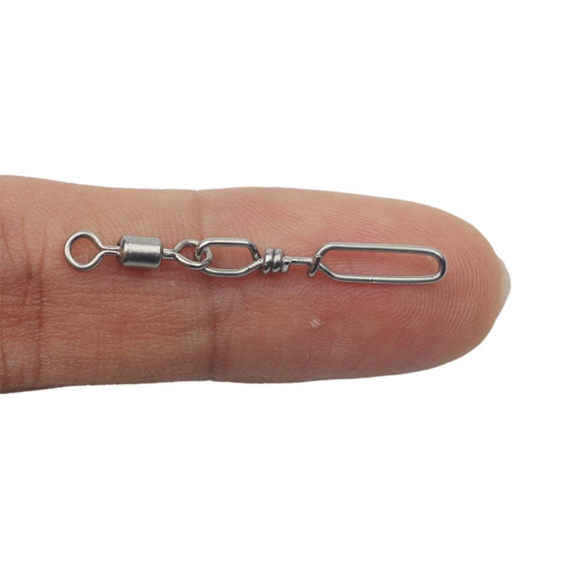 10Pcs Stainless Steel Quick Sn - مراجعة Fishing Lure Making Kit وسعره