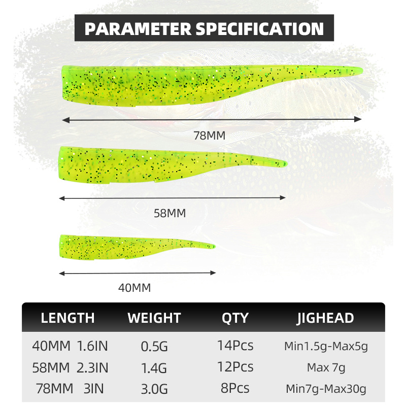 BLUX New Dart Worm Soft Bait 5 - مراجعة Fishing Lure Buzzbait وسعره