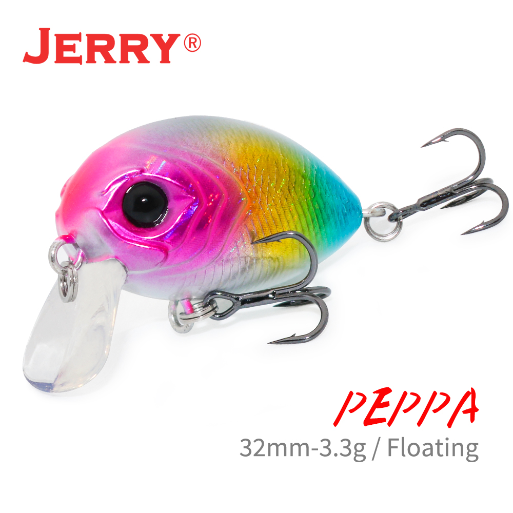 Jerry Peppa Wobbler Lure Float - مراجعة Fishing Lure Crankbait وسعره