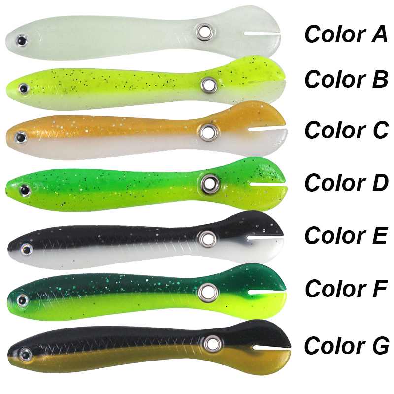 YUCONG 3/5PCS Soft Fishing Bai - مراجعة Fishing Lure Swimbait وسعره
