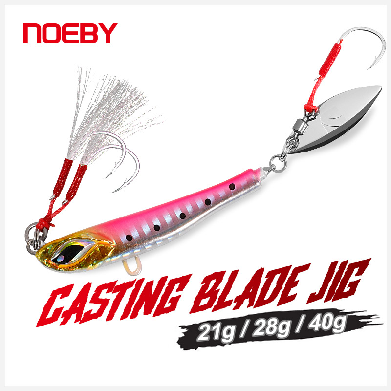 Noeby Blade Jig Lure 21g 28g 4 - مراجعة Fishing Lure Blade Bait وسعره
