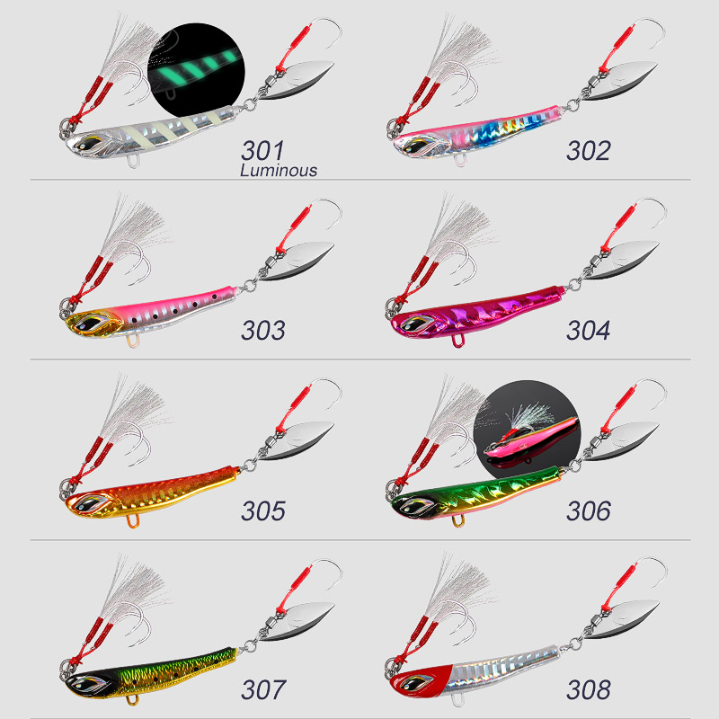 Noeby Blade Jig Lure 21g 28g 4 - مراجعة Fishing Lure Blade Bait وسعره