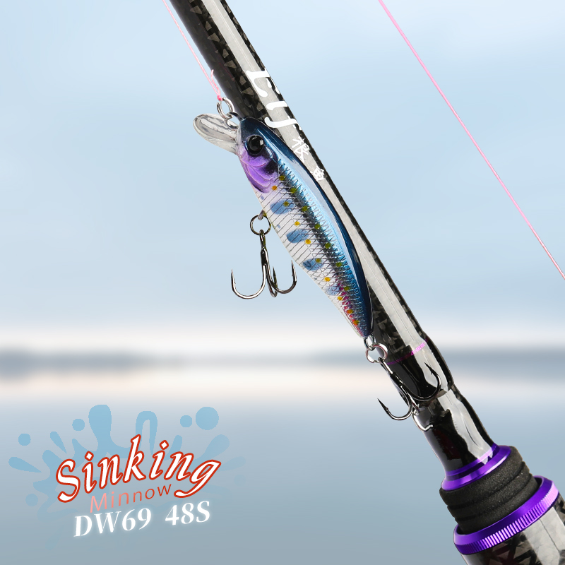 TSURINOYA Fishing Lure DW69 Si - مراجعة Fishing Lure Jerkbait وسعره