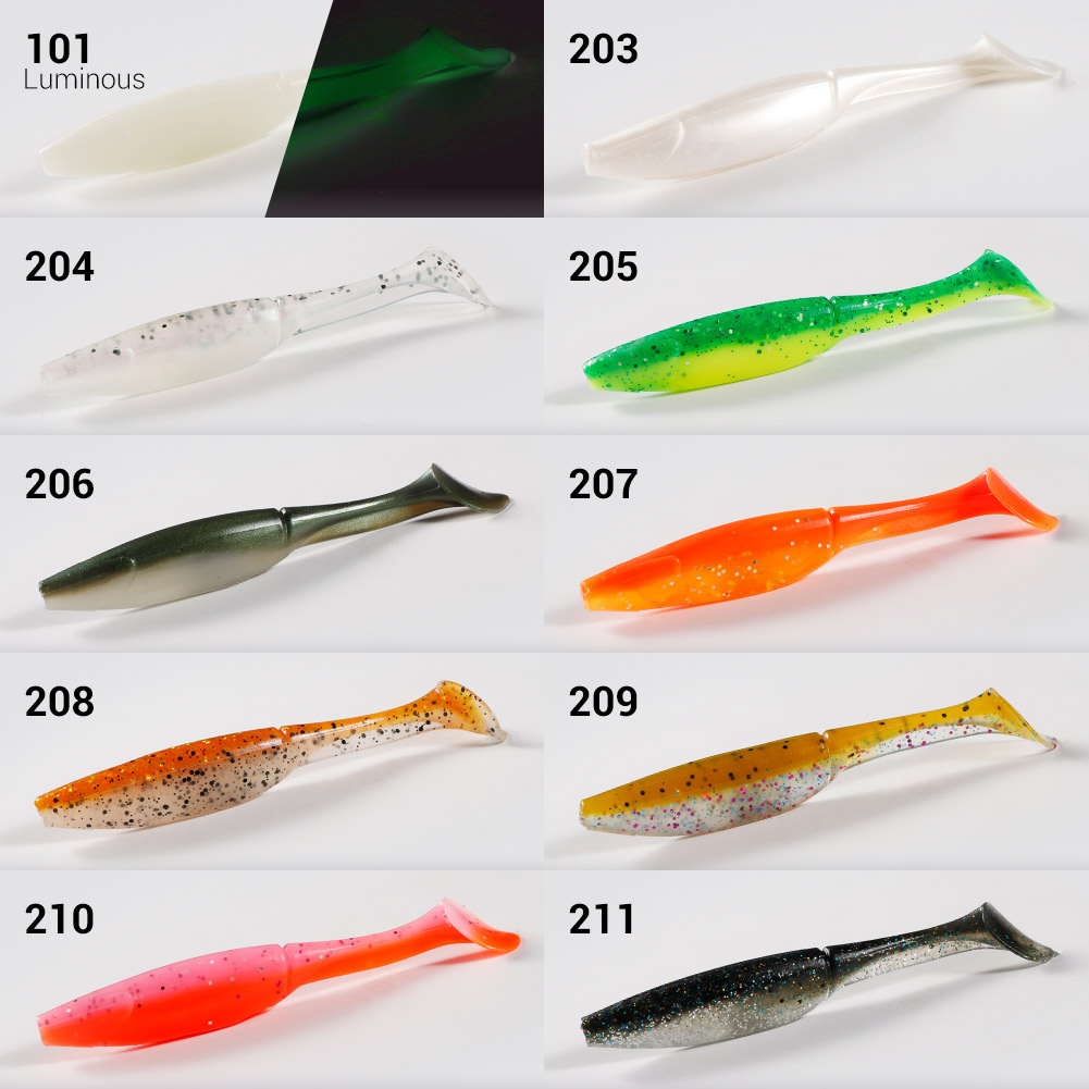NOEBY 7cm 10cm 12.5cm 15cm Sof - مراجعة Fishing Lure Buzzbait وسعره